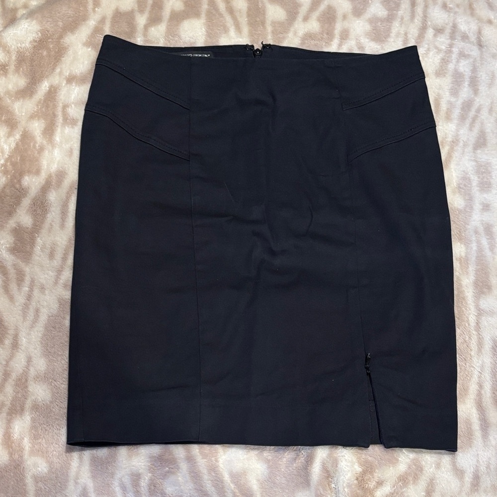 bebe Elegant Black Pencil Skirt